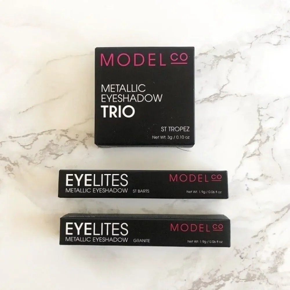 NIB Cream & Powder Eyeshadow Bundle - Model Co.